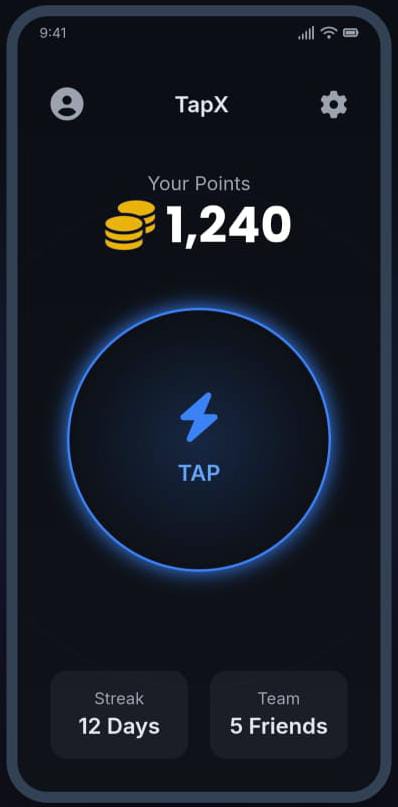 App screenshot on a phone